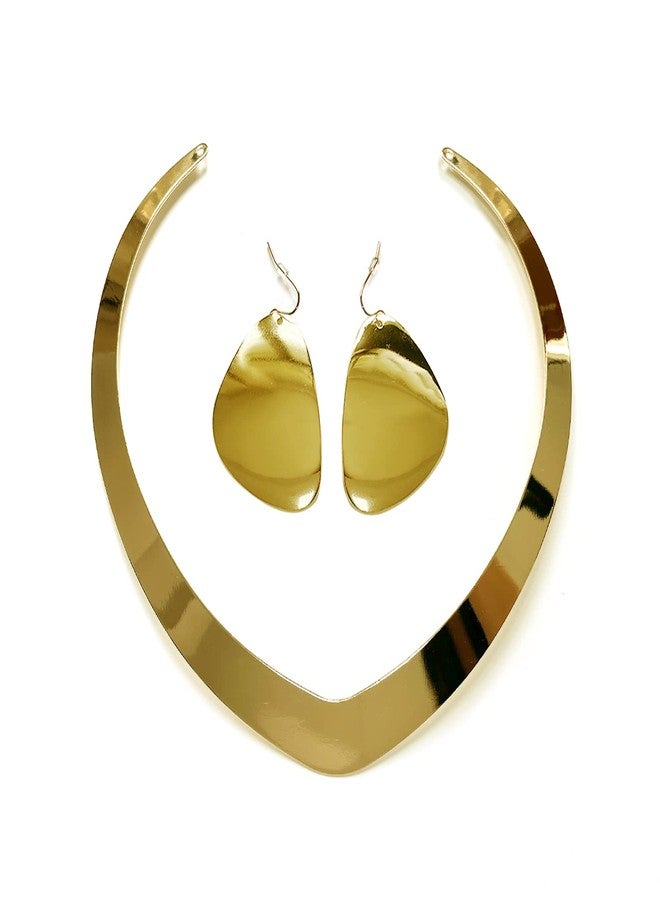 FORUBUS Princess Jasmine Necklace and Earrings, Princess Cosplay Costume Jewelry for Women Halloween Party School Ball-set - Image 1